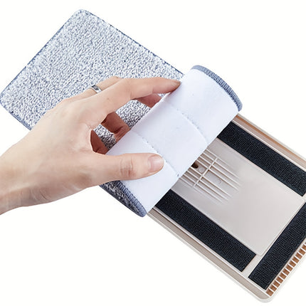 10pcs Ultra-Absorbent Microfiber Mop Heads - Reusable, Washable, and Lint-Free Cleaning Pads