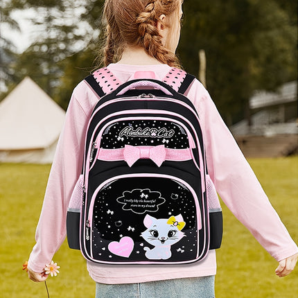 New cute and trendy children's backpack for elementary school students girls 6 12 years old lightweight