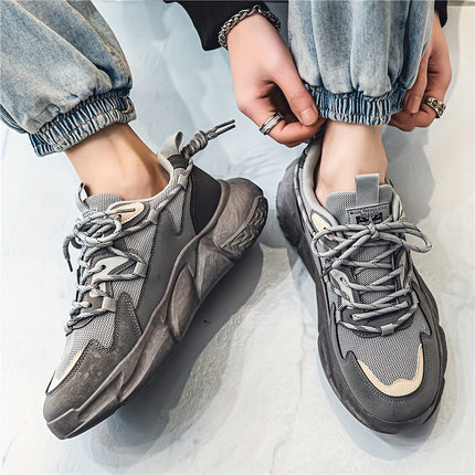 New Style Versatile Men'S Sports Casual Shoes in Black And Rice, White And Blue, Gray.