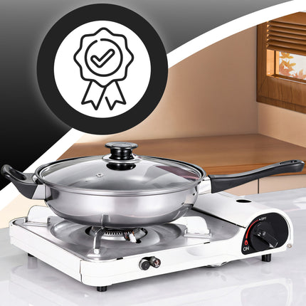 Set of Casseroles And Kitchen Accessories Homesmart, 11pcs, Compatible with Gas And Induction, High Quality
