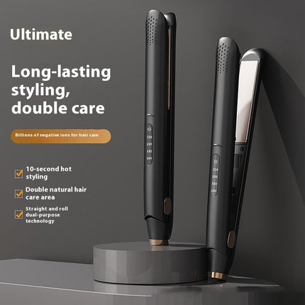 LCD Screen Hair Straightener Multi-gear Temperature Control Dual-use