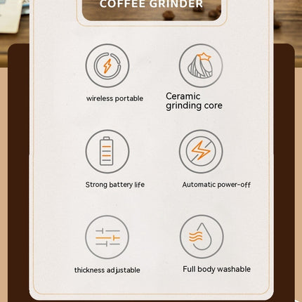 Electric Coffee Grinder Household Small Automatic