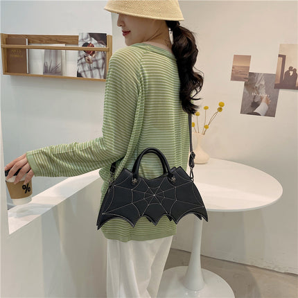 Halloween Spider Web Shape Shoulder Bags