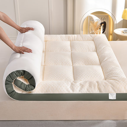 1pc Checkered Foldable Mattress - Portable Tatami Bed Suitable for Travel, Guest Room, Outdoor,