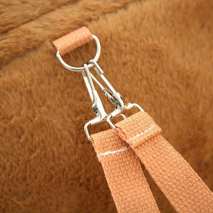 Cartoon Capybara Plush Backpack, Cute Bag, High-Quality Versatile Plush Bag