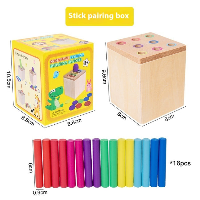 Early Childhood Education Educational Toys Baby Color Cognitive Classification Teaching Aids
