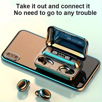 Wireless Earbuds, Stereo Sound Headphones, Sport Headset, In Ear Earphones