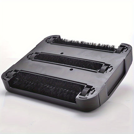 Multi-Functional Manual Push Sweeper, Stainless Steel Dust Mop for Carpet, Hardwood, Tile Floors