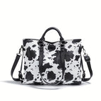 Cow Pattern Black