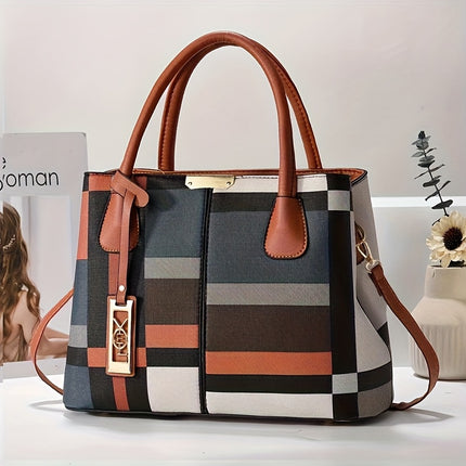 Large Capacity, Adjustable Shoulder Strap, Zipper Closure, Polyester Lining, Perfect for Commuting
