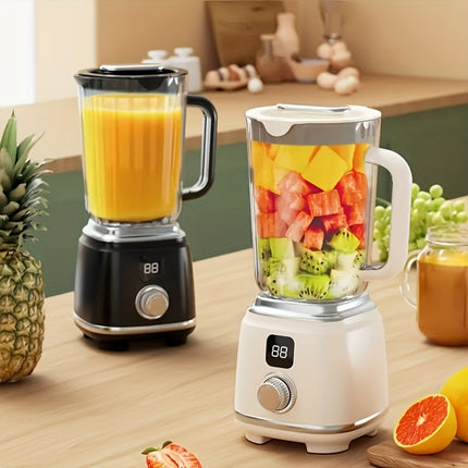 Juicer, 7, 4V Mini Ice Crusher with LED Display Mixer, USB Rechargeable Portable Blender