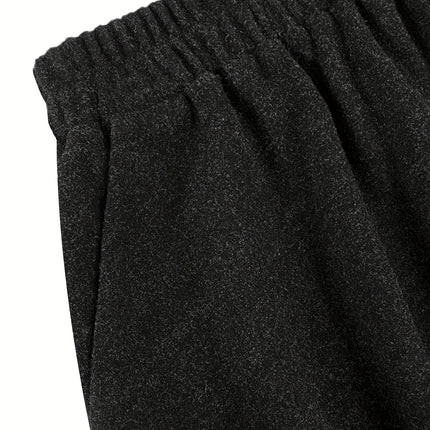 Warm Brushed High Gram Weight Loose Casual Versatile Skirt Long Skirt