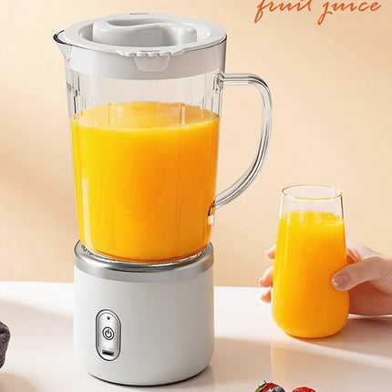 Rechargeable Juicer Dual Cups, Multifunctional, Wireless, Portable Blender, Ideal for Home
