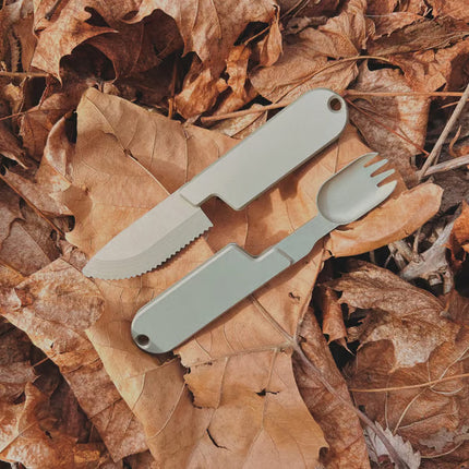 Two-in-one Camping Tableware Knife And Fork Combination