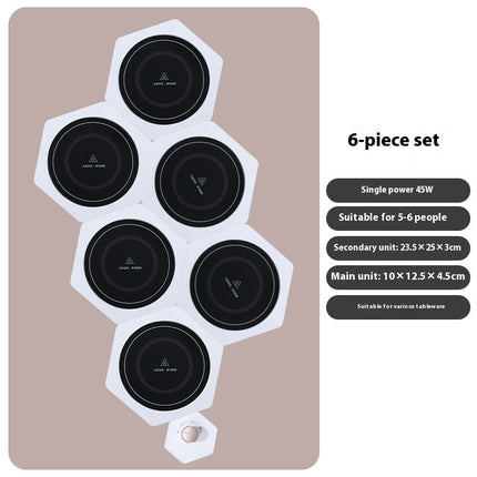 Household Splicing Food Insulation Board Knob Two Thermostats