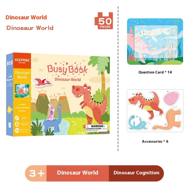 Baby Enlightenment Early Cognitive Education Quiet Book Educational Toys