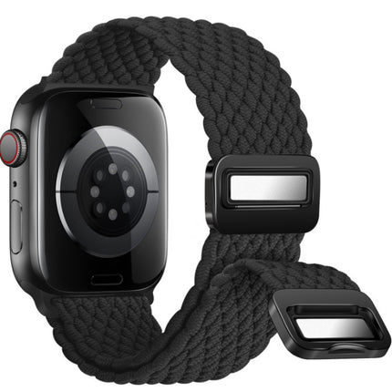 Magnetic Buckle Woven Loop Integrated Strap