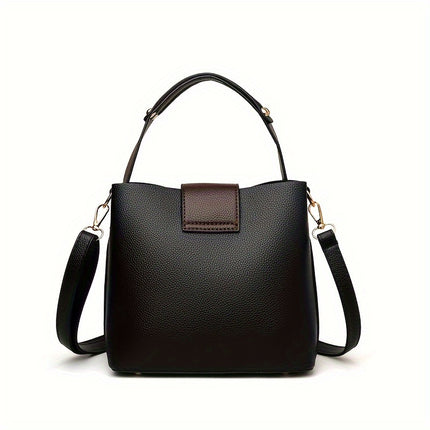 Women'S Multi-Functional Crossbody Handbag, Lightweight with Zipper Closure, Lining