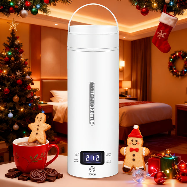 Travel Electric Kettle Portable Small Mini Tea Coffee Kettle Water Boiler, Water Heater