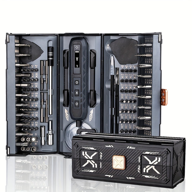 180-In-1 Electric Precision Screwdriver Set Is A Professional Magnetic Repair Tool Set Suitable for Laptops,
