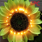 20Light Solar Sunflower / 6PCS