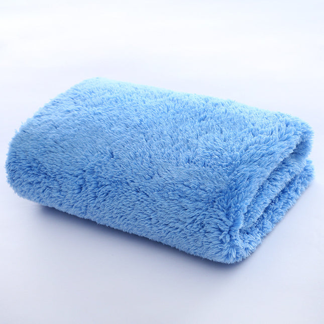 Pu Mi Coral Velvet Trimming Home Towel