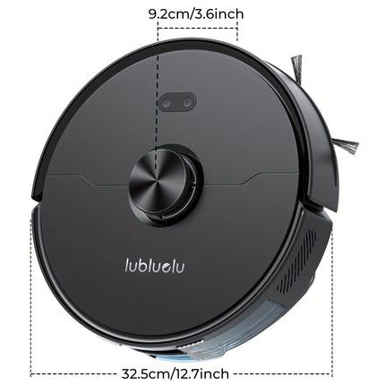 Lubluelu L15 MAX Robot Vacuum and Mop 3-in-1 Sweeping, Vacuuming, Mopping, 3.0L Dust Bag,