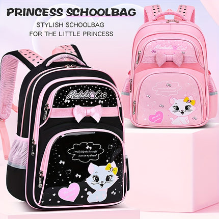 Lightweight Backpacks for Girls in Grades One to Six, Ages 6-12, Popular Among Kids