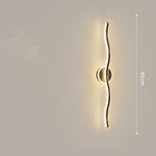 Black / 40x12x5cm / Warm light