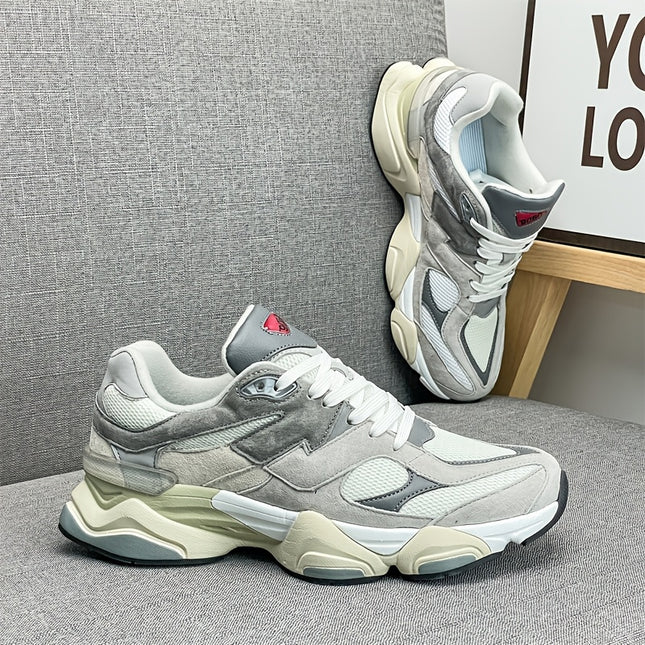 Sneakers - Breathable Mesh, Non-Slip Rubber Sole,