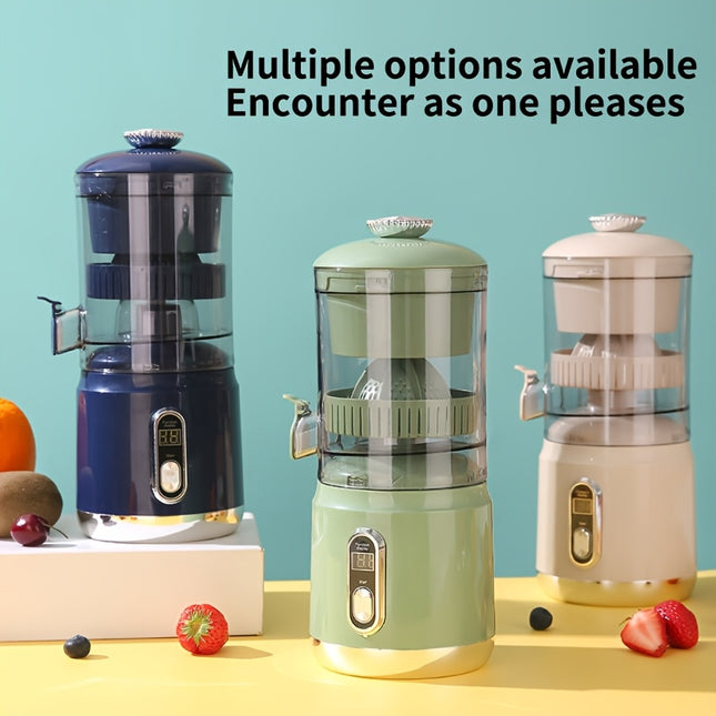 Juicer with Removable Pulp Separator - 0.5L Volume, Lithium Battery