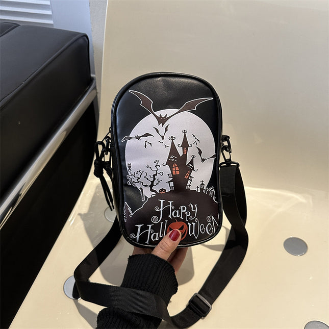 Halloween Graffiti Phone Bag Girls Funny Cartoon