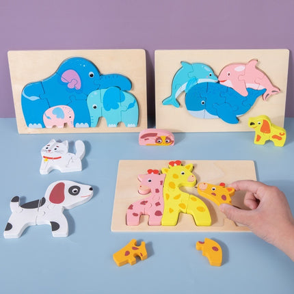 Children's Large 3D Puzzle Model Wooden Puzzle