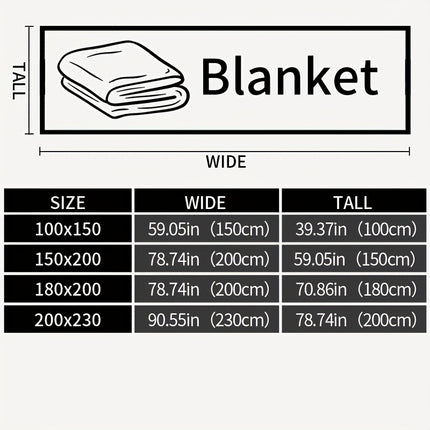 Black & White Cozy Panda Plush Throw Blanket - Super Soft Dual-Sided Fleece with Cute Panda Design