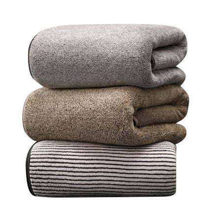 Men's Fashion Personalized Coral Fleece Towel Bath