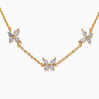 Three Butterfly Bracelet - Gold
