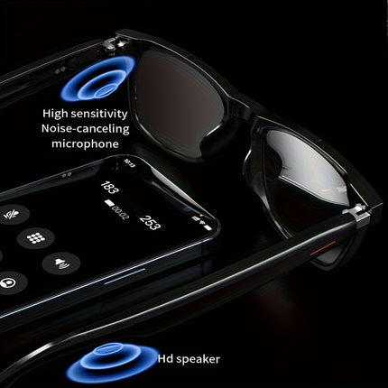 Wireless 5.3 Smart Glasses Headphones, Outdoor Sports Music