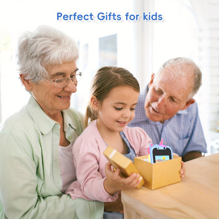 Youngsters's Smart Phone Toy, 2.4-inch Touch Screen Youngsters Learning Toy Mobile with Dual Cameras, Games and Other Functions, Youngsters Traveling, Preschool Learning Toys as Birthday Gifts for Girls and Boys Aged 3-10 Yea