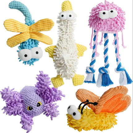 2pcs/5pcs Mop Plush Toy Set