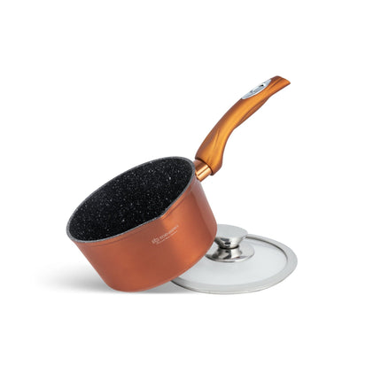 15pcs Ceramic And Marble Cookware Set with Kitchen Accessories | Induction Cookware Set