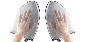 1Pc Fabric Handheld Ironing Board Ironing Board Small Home Ironing Gloves.