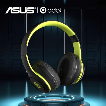 ASUS Adol High-Res Audio Wireless Headphones - Intuitive Voice Control for DJ & Home Use