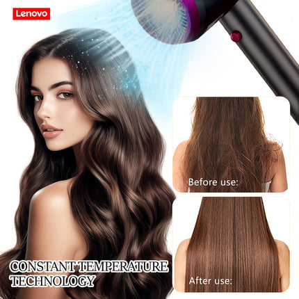 Lenovo Hair Dryer, Fast Drying, Multi-Speed Settings, Hot & Cold Air Switch, Low Noise, Overheat Protection,
