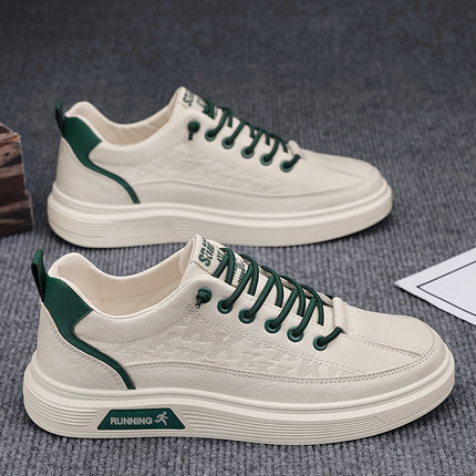 Men's Comfortable & Stylish Running Shoes - Low-Top Lace-Up Sneakers with Breathable Mesh Upper,