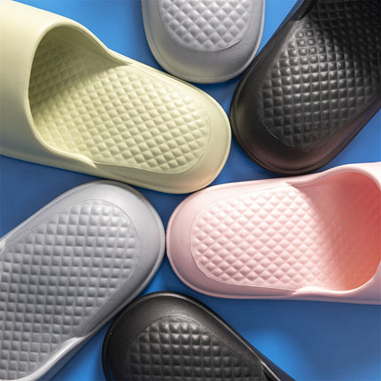 5 pcs Unisex Comfortable Minimalist Creative Air Cushion Summer Women's Slippers Soft