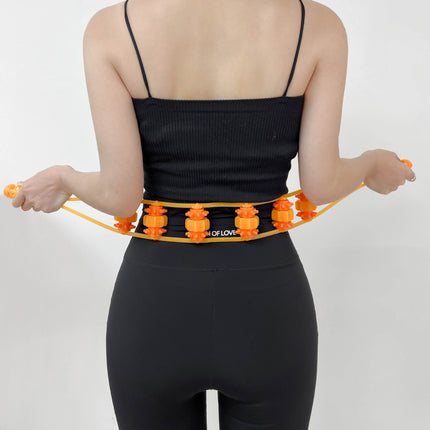 Pull Back Massage Roller Handheld Ball Dredge The Meridian And Relax The Body Ball Back Manual Roller Massage