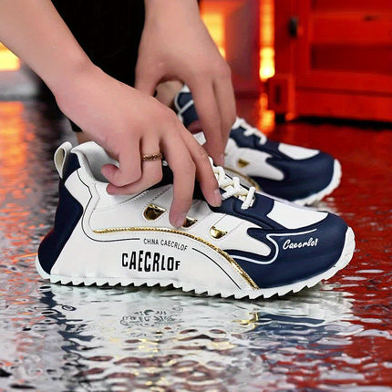 Men'S High-End Casual Shoes with for Autumn And Winter, Versatile Soft-Soled Lightweight Running Shoes
