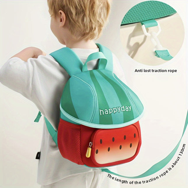 Cute Cartoon Bear Backpack for Youngsters 3-5 Years Old, Adjustable Strap Lightweight Kids' Bag