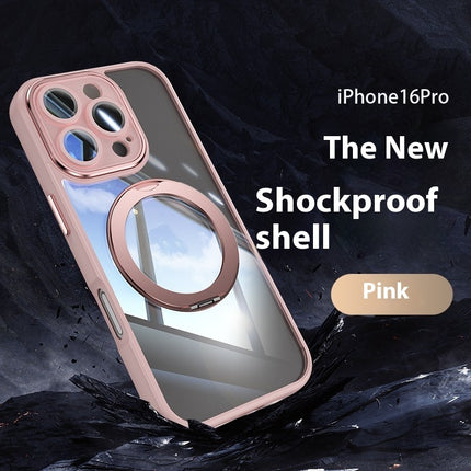 Magnetic Transparent Mirror Holder Phone Case