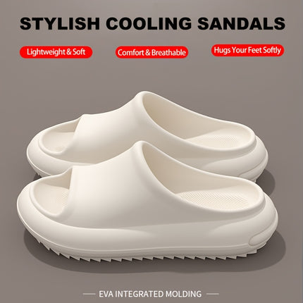 2 pcs Men's fashion, Men's shoes, Men's home shoes, indoor slippers, can be worn outside, beach, outdoor
